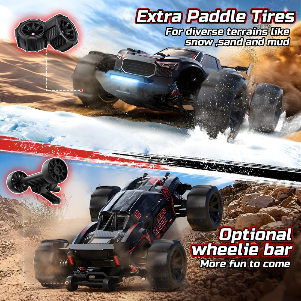 DEERC FastBrush™ 4WD Off-Road RC Car