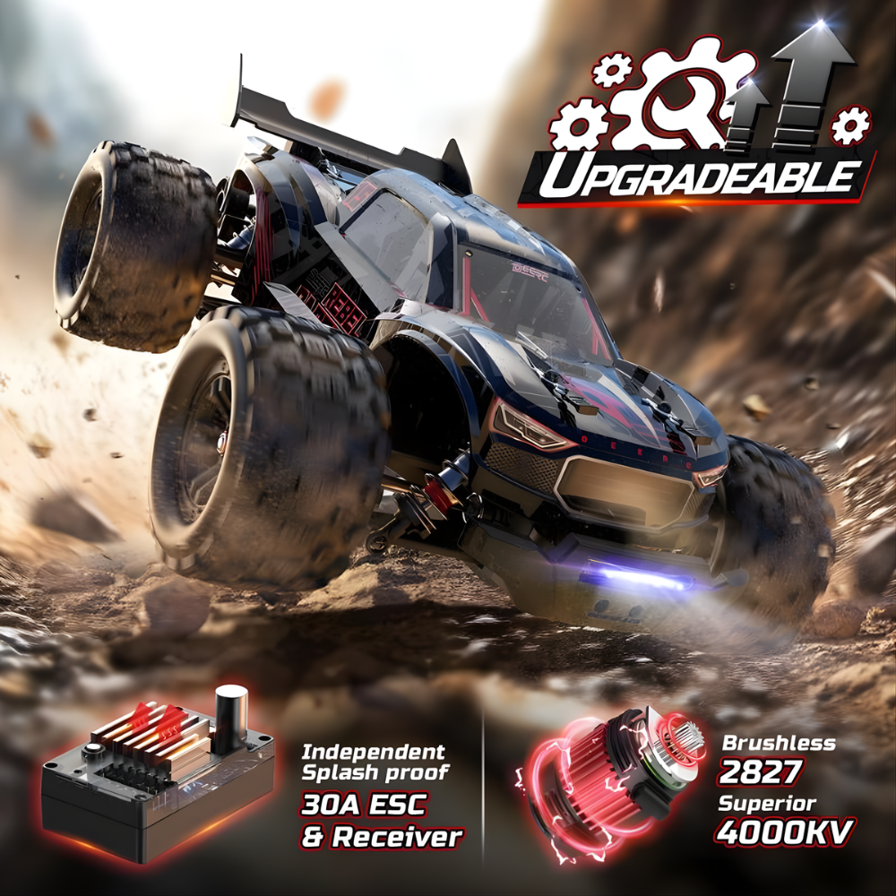 DEERC FastBrush™ 4WD Off-Road RC Car