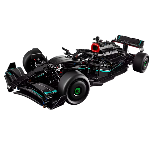 F1 W14 Racing Car Building Set – 1642 Pieces Mechanical Engineering Model Kit for Adults & Kids