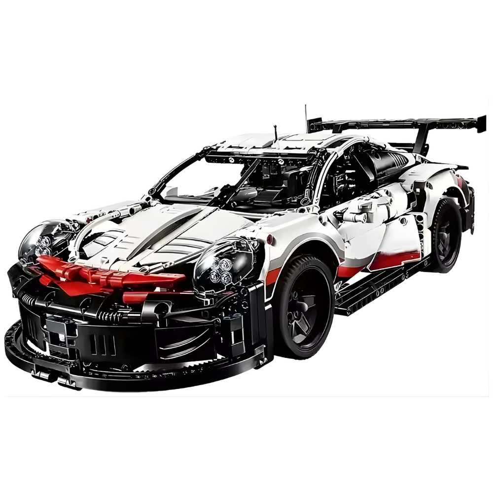 Racing Sports Car Building Set – 1580 Pieces Mechanical Engineering Model Kit for Adults & Kids