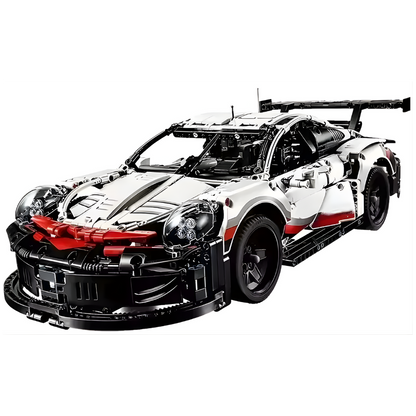 Racing Sports Car Building Set – 1580 Pieces Mechanical Engineering Model Kit for Adults & Kids