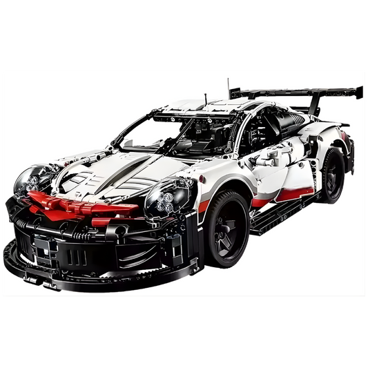 Racing Sports Car Building Set – 1580 Pieces Mechanical Engineering Model Kit for Adults & Kids