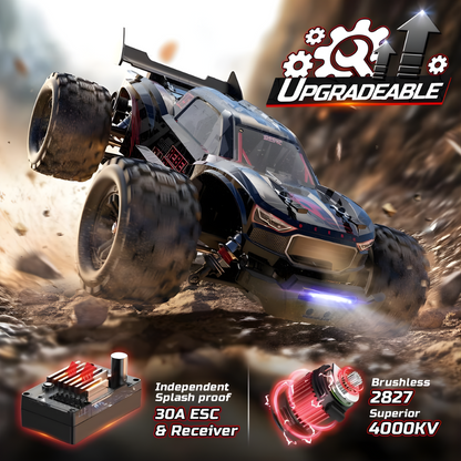 DEERC FastBrush™ 4WD Off-Road RC Car