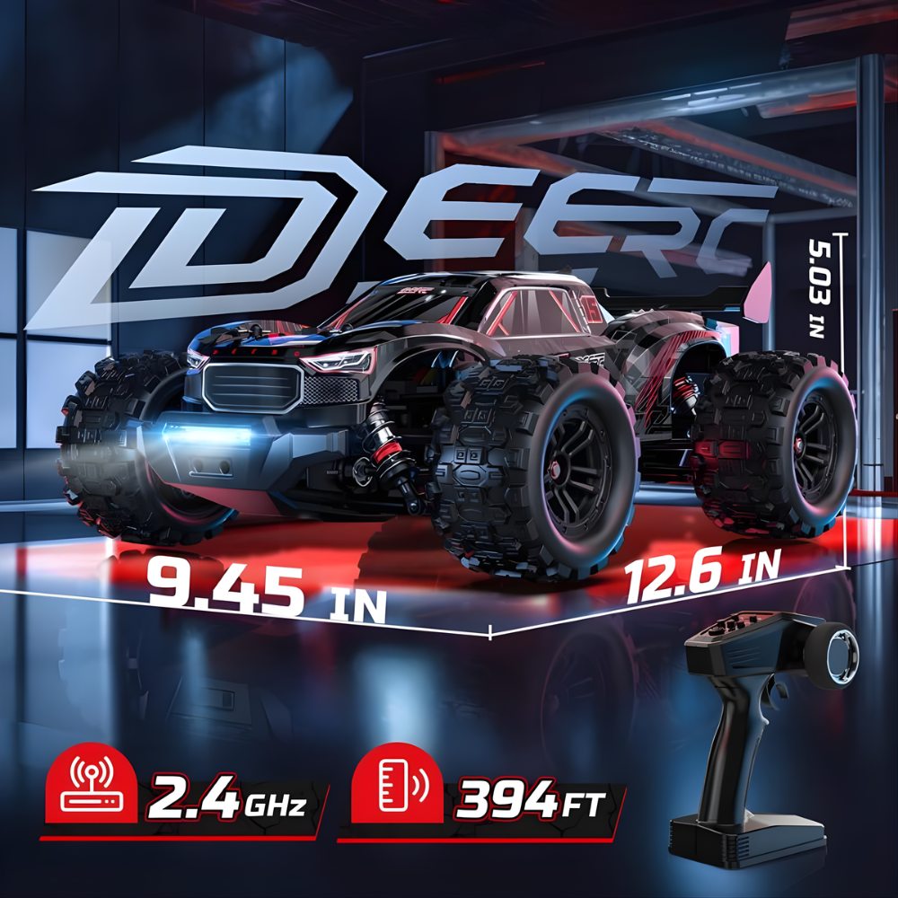 DEERC FastBrush™ 4WD Off-Road RC Car