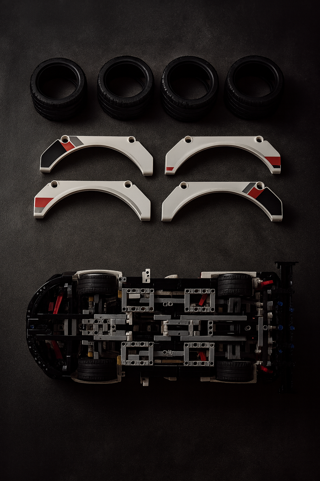 Racing Sports Car Building Set – 1580 Pieces Mechanical Engineering Model Kit for Adults & Kids