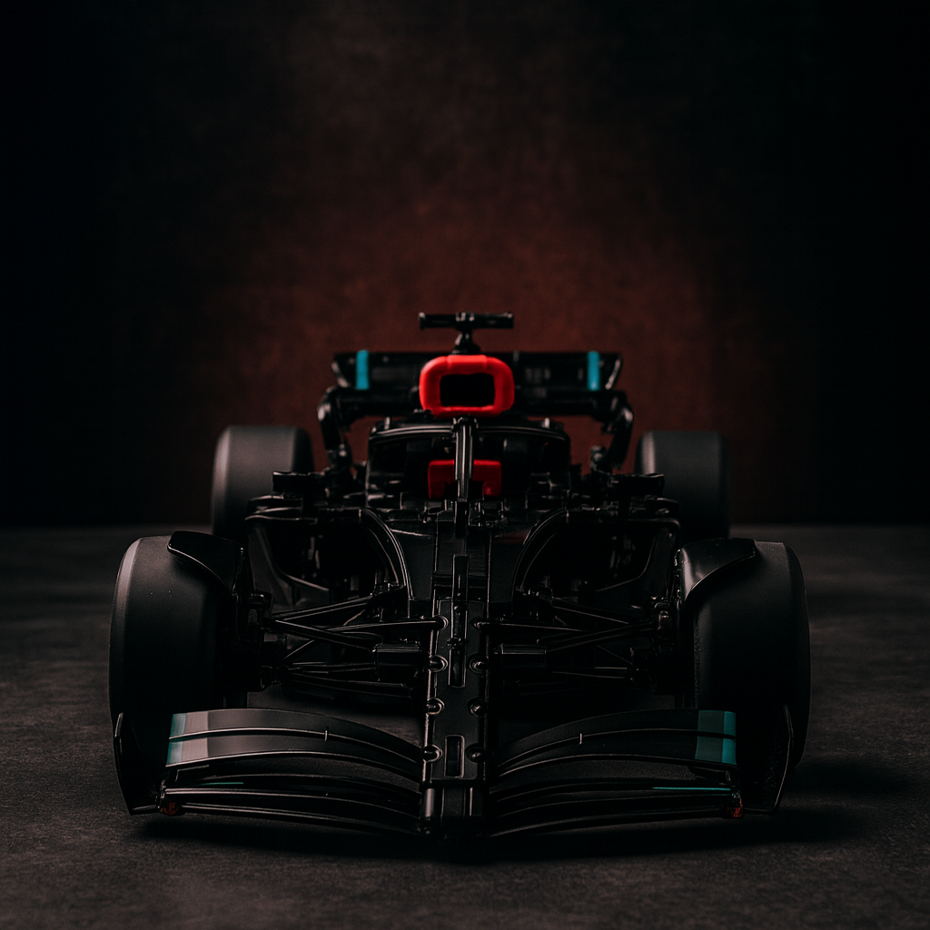 F1 W14 Racing Car Building Set – 1642 Pieces Mechanical Engineering Model Kit for Adults & Kids