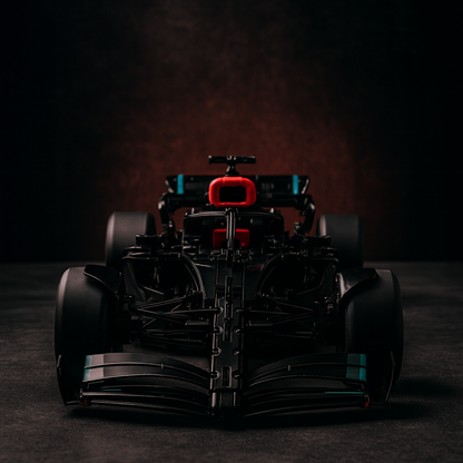 F1 W14 Racing Car Building Set – 1642 Pieces Mechanical Engineering Model Kit for Adults & Kids